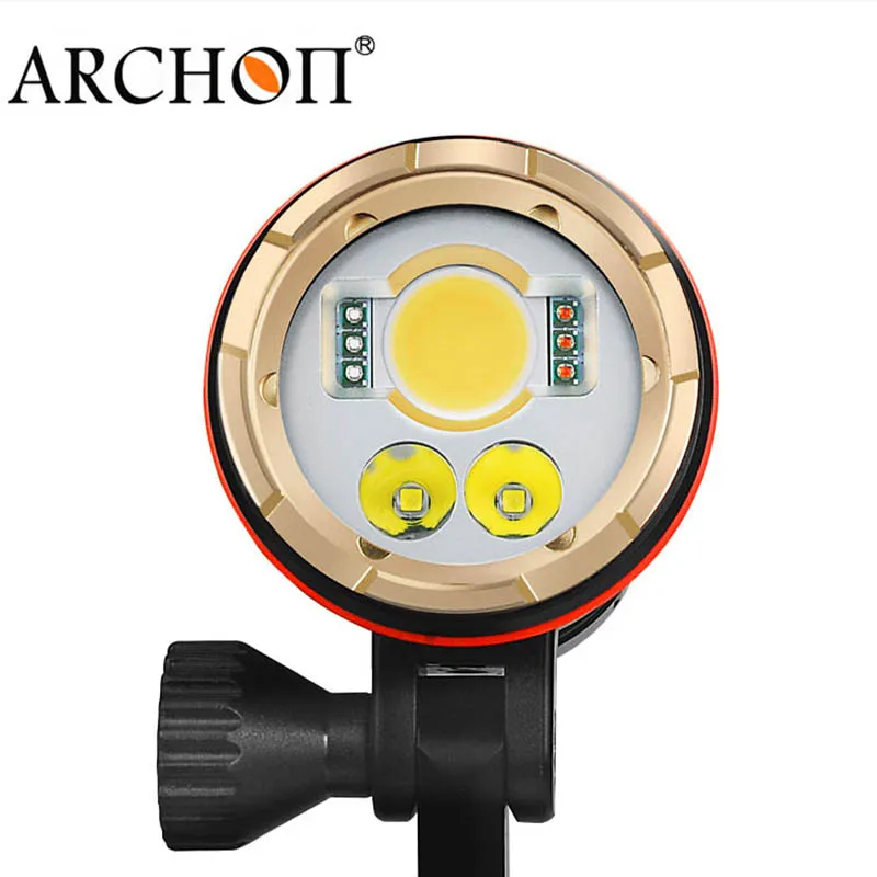 ARCHON DM20 WM26 Алюминий Водонепроницаемый XML2 U2 5200 LM 4 цвета светлый оттенок Дайвинг