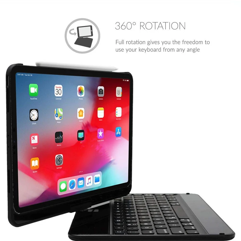 Чехол для iPad Pro11 с беспроводной bluetooth клавиатурой смарт планшет автоматическим