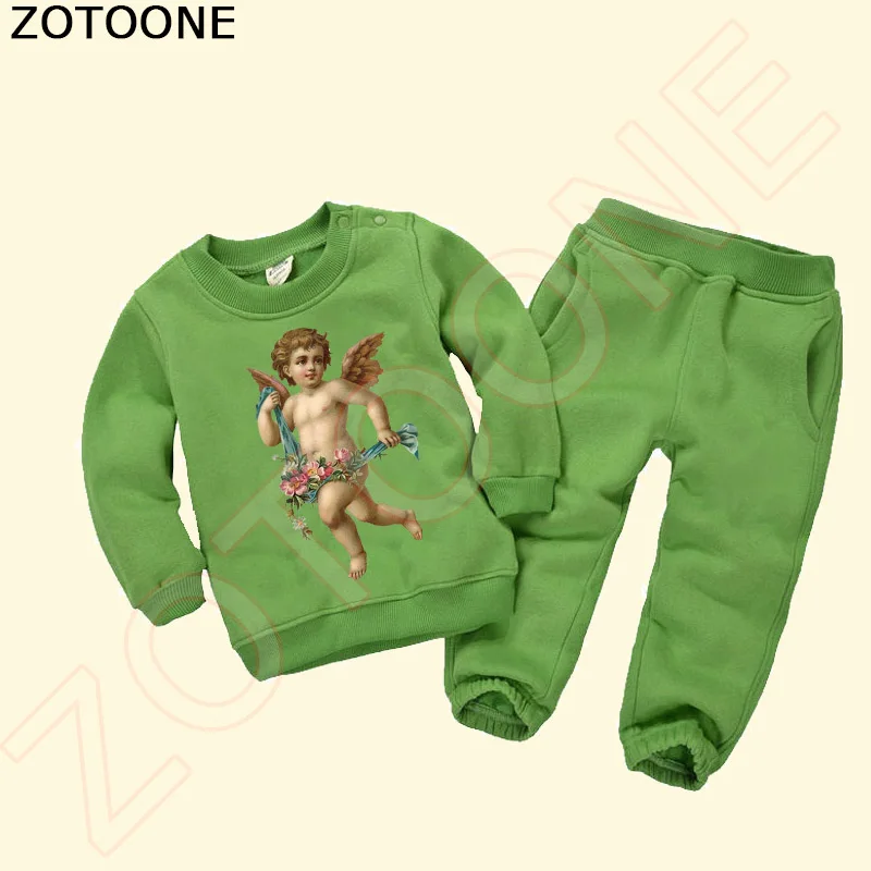 Термонаклейки ZOTOONE для одежды с изображением цветов ангелов | Дом и сад