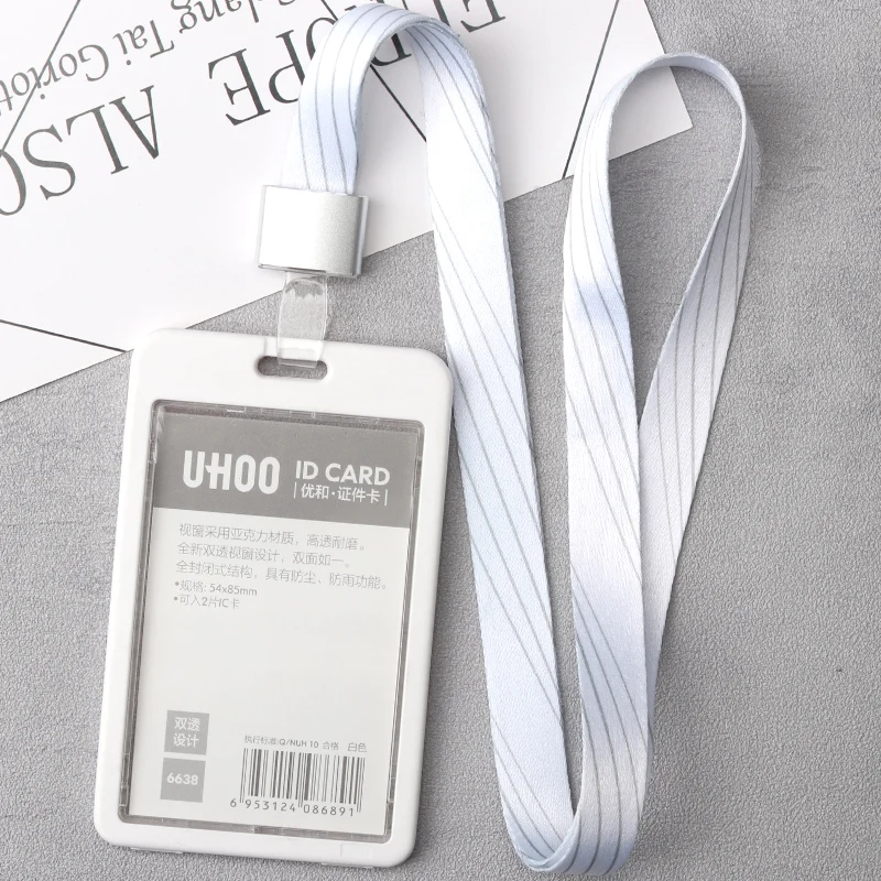Держатели для рабочих карт с веревочным держателем карточки pp имя работника ID