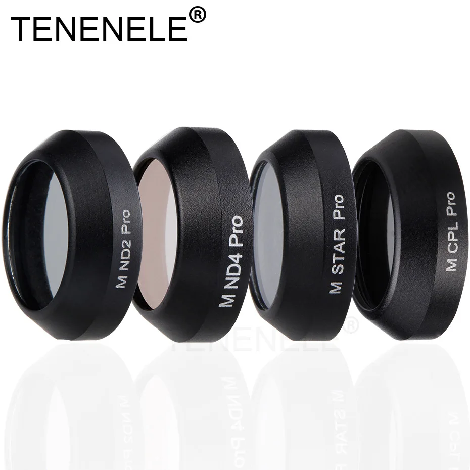 TENENELE для Mavic Pro фильтр дрона Star CPL ND 2 4 фильтры DJI круговые нейтральной плотности
