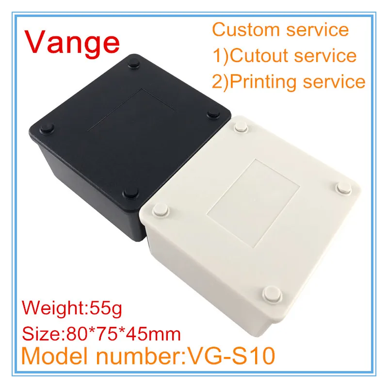 1 шт./лот настольная электронная распределительная коробка 80*75*45 мм ABS пластиковая