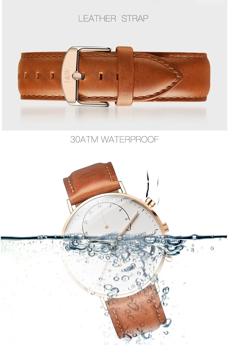 Reloj hombre Топ бренд класса люкс Швейцария водонепроницаемые мужские часы ультра тонкие ручные часы Мужские кварцевые часы в стиле кэжуал
