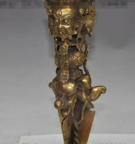YM 306 Тибетский буддизм латунь Dorje Phurpa sakyamuni хакала Будда чудовище Ваджра кинжал -