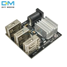 Блок питания с 9 В/12 В до 5 8 А USB Модуль повышения мощности мини 3