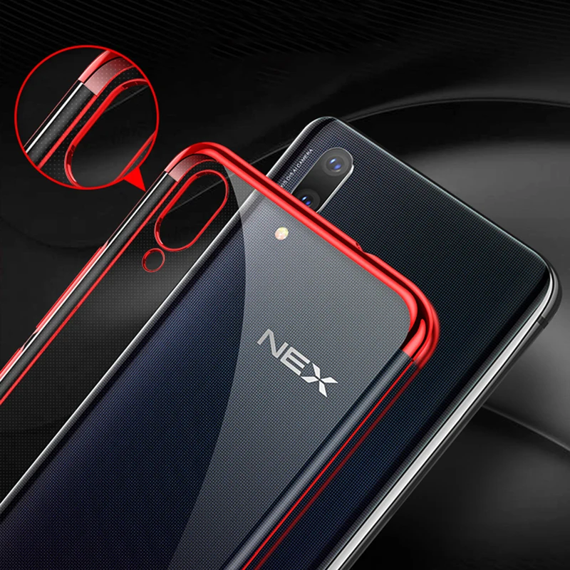Бренд для естественных NEX чехол мягкий силиконовый тонкий покрытие прозрачный