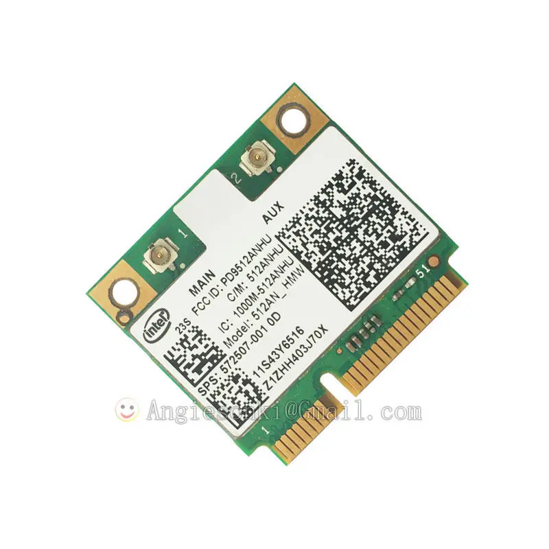 Сетевая WLAN Wi Fi карта ANHMW 43Y6517 5100 001 для Lenovo IBM Intel 512 Mbps T400S SL410 SL510 Dv6 Dv7 Dv8|wifi card|wlan wifiwifi