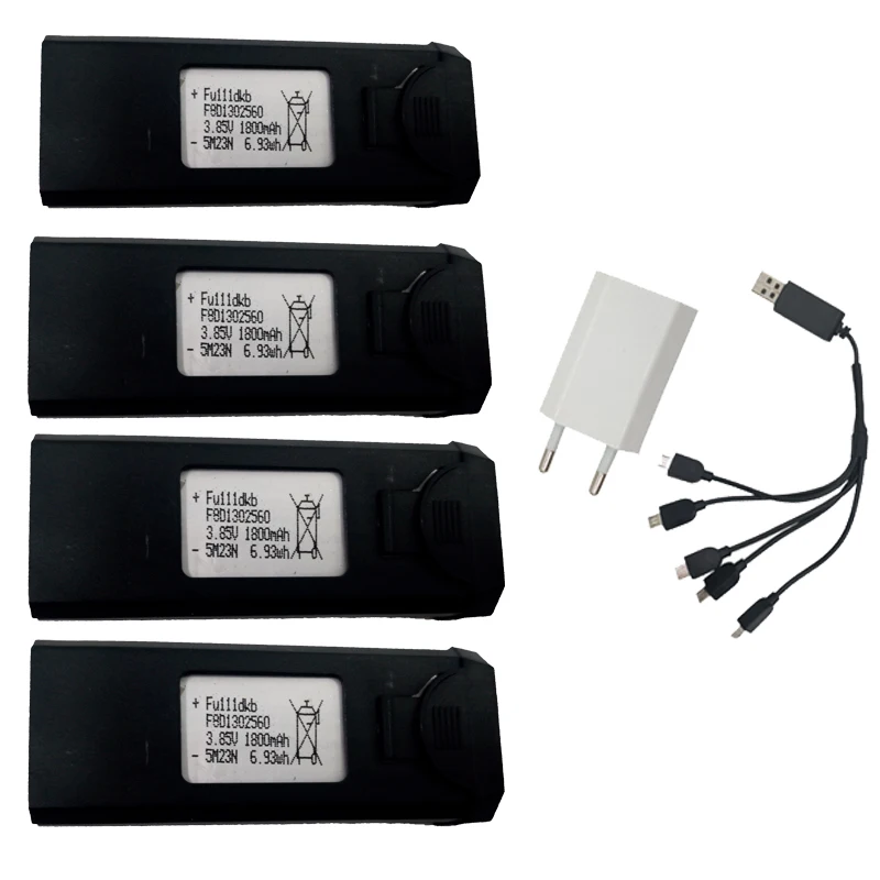 VISUO XS809S XS812 аккумулятор 3,85 В 1800 мАч Lipo батарея аксессуар для VISUO XS809W XS809S RC Дрон Квадрокоптер запчасти Recharg