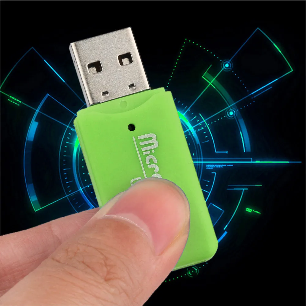 Высокоскоростной мини USB 2 0 Micro SD TF T-Flash кард-ридер адаптер Горячий ридер для -