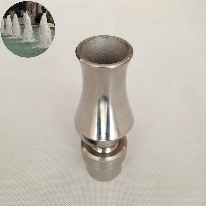 DN20 3/4 &quotКаскадный садовый фонтан из нержавеющей стали в кедровом стиле|nozzle 2|nozzle