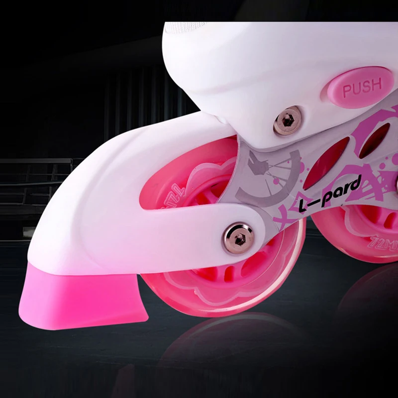 Детский полноразмерный мигающий роликовый скейт обувь на каждый день для улицы