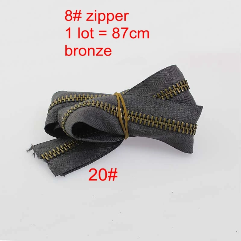 87cm В продаже по 1 Лоту, металлическая молния zip, много цветов выбор от настроить оптовый заказ - Цвет: 87cm