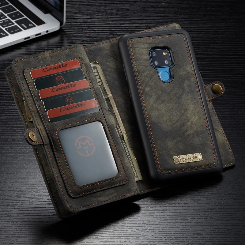 Чехол CaseMe Mate20 Pro для Huawei P20 Lite флип-чехол из натуральной кожи кошелек чехол