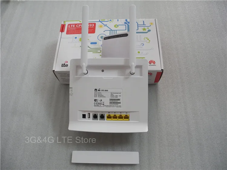 (+ 2 шт. 4G антенна) Оригинальный разблокированный HUAWEI B593 B593s 22 LTE 150 Мбит/с CPE
