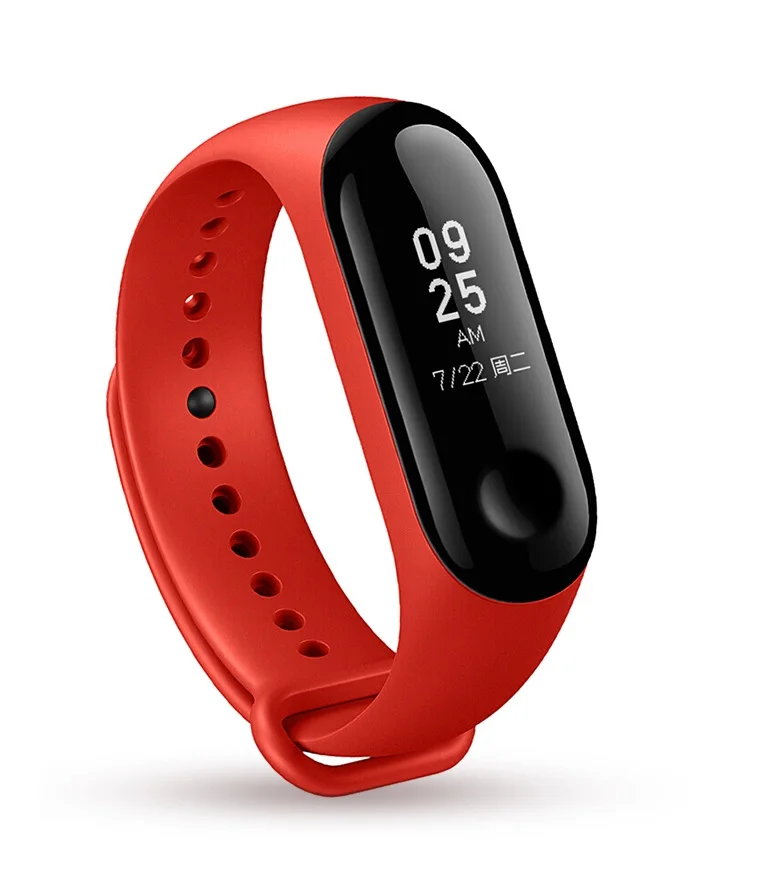 Оригинальный Xiaomi mi Band 3 умный Браслет фитнес браслет большое сообщение