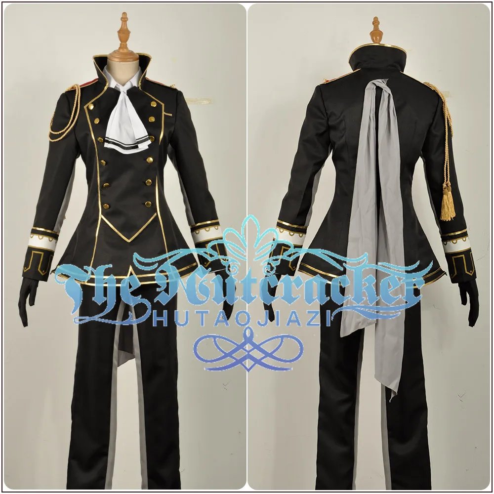 Игры IDOLiSH7 Trigger Group DIAMOND FUSION YAOTOME GAKU костюм для косплея на заказ белая рубашка черная
