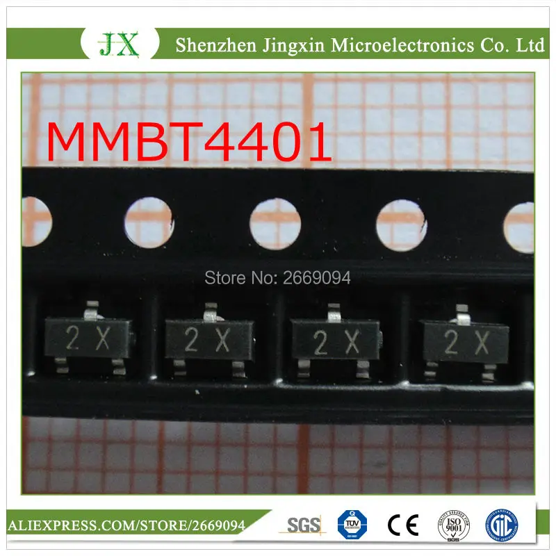 

500 шт. MMBT4401LT1G SOT23 MMBT4401 SOT SMD 40 в 600 мА Новый и оригинальный