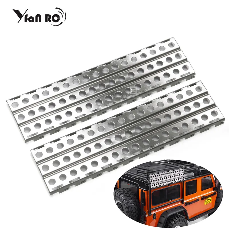 2Pcs Metal Sand Ladder Recovery Board for 1/10 RC Rock Crawler Axial SCX10 90046 TRX4 D90 D110 Tamiya CC01 Free Shipping | Игрушки и