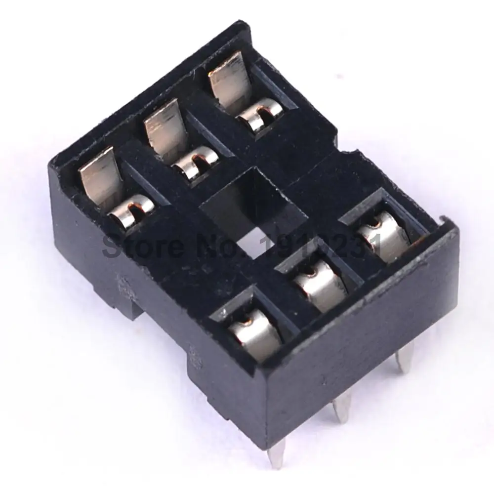 10pcs 6 Pin DIP IC sockets integrated chip socket 6P |