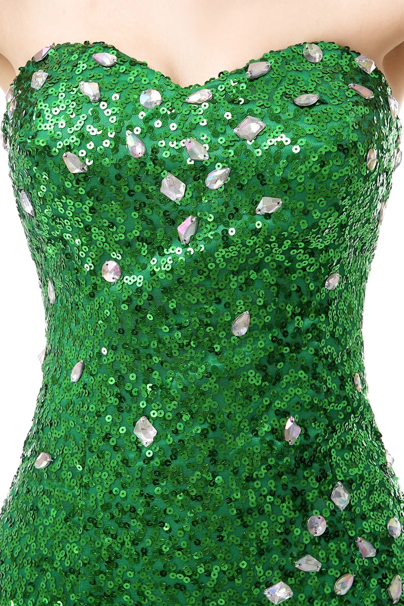 Forevergracedress реальные фотографии зеленый вечернее платье Новинка Русалка рукавов