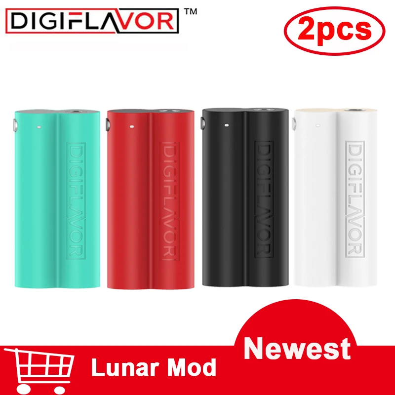 2 шт./лот вейп мод Digiflavor Lunar Box Mod в виде чипсета электронная сигарета поддерживает