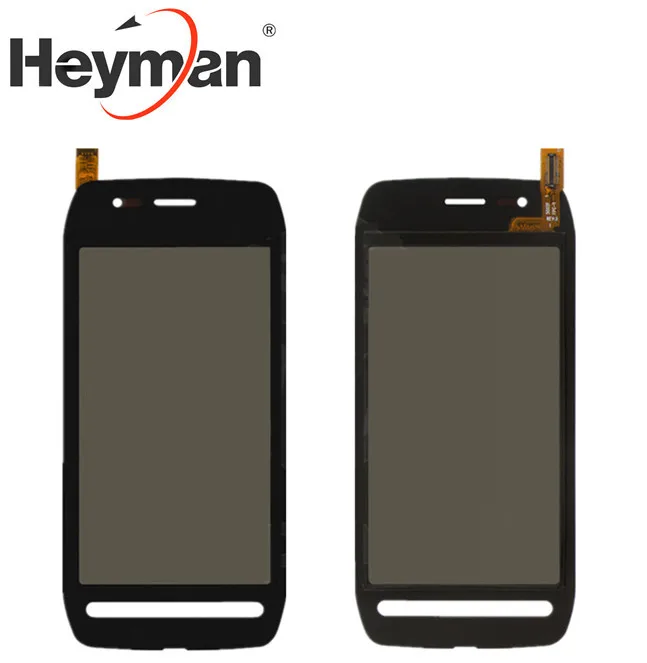 Сенсорный экран Heyman для Nokia 603 дигитайзер стеклянная панель Переднее стекло