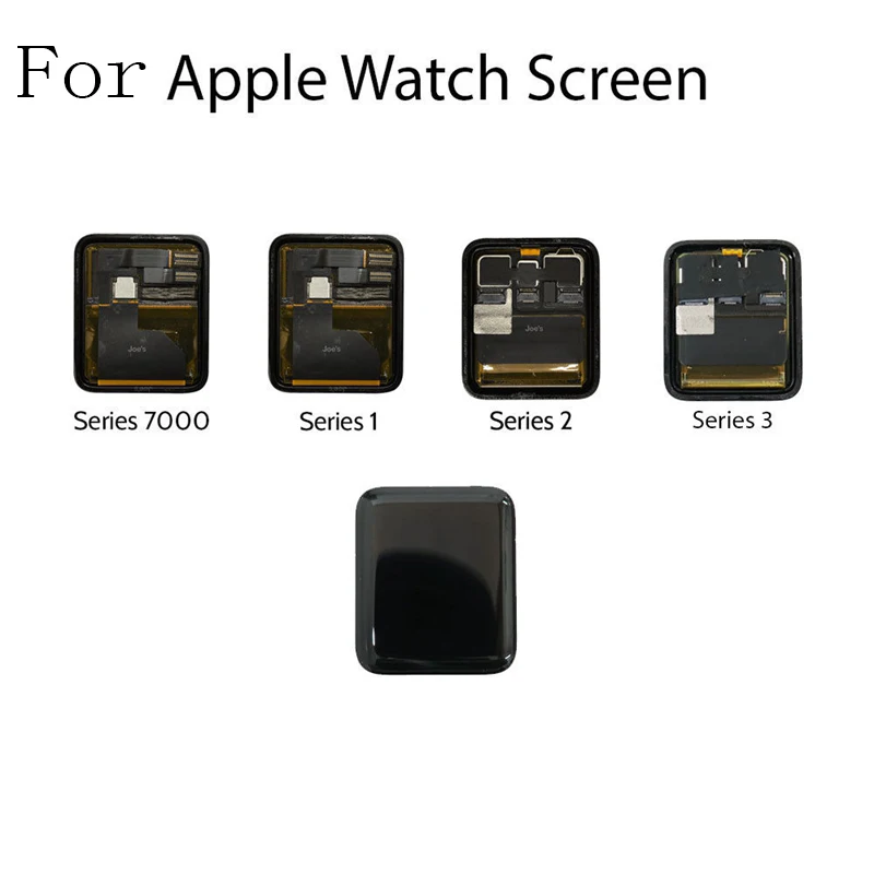 Для Apple Watch Series 1/2/3/4 Замена Digitizer ЖК-дисплей Экран Дисплей Touch Экран s1 s2 s3 38 мм 42 мм