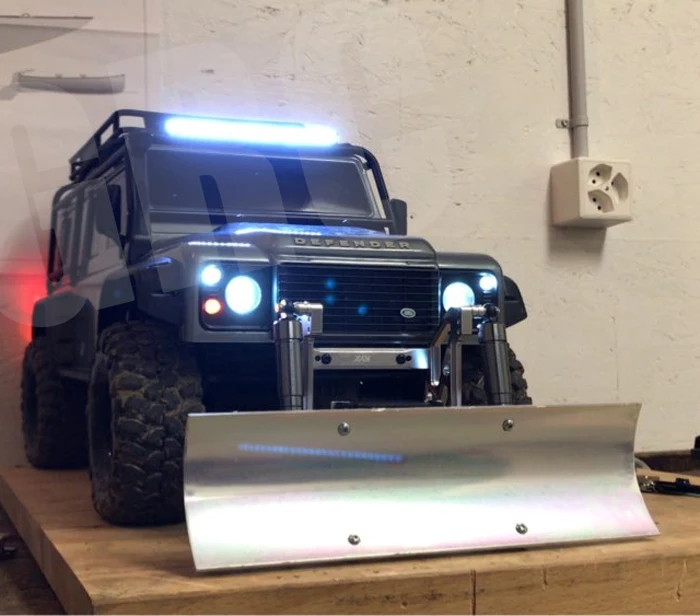 Лопата для снега из сплава CNC Traxxas TRX4 TRX 4 TRX-4 1/10 SCX10 Scx10-ll 90046 90047 DYI пульт