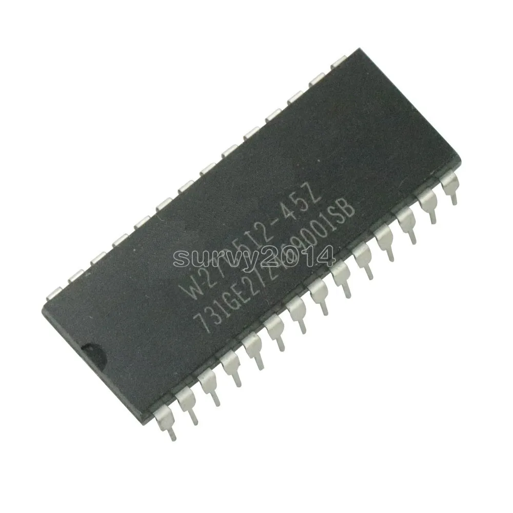 Новые чипы IC W27C512 W27C512-45Z 28DIP IC EEPROM 512 кбит хорошего качества