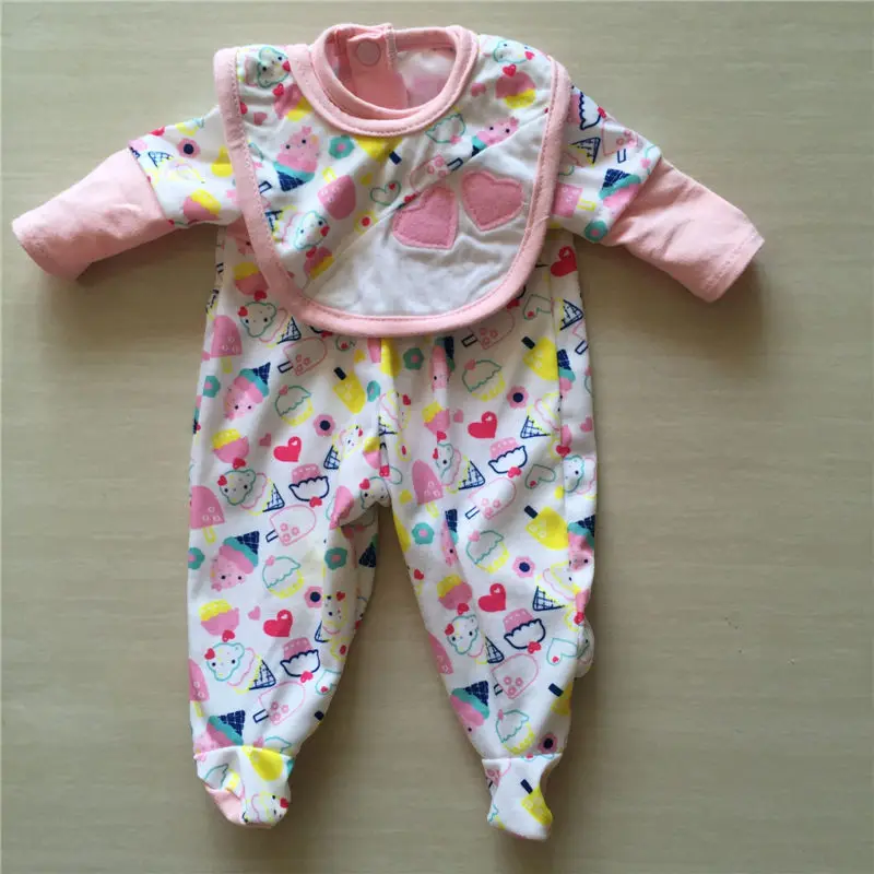 18 дюймов Рождественский Reborn Baby Doll Одежда Лидер продаж 45 см Reborn Baby Doll детская одежда лучшая кукла аксессуары для детей