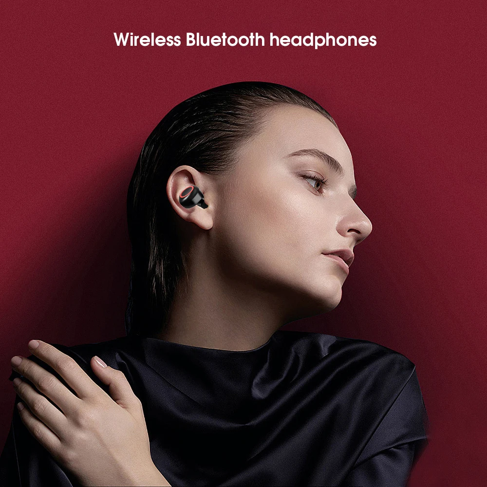 Kebidu 6 цветов W12 Спортивные Bluetooth 5 0 наушники водонепроницаемые басовые TWS