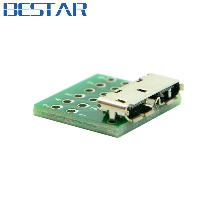 Micro B USB 3 0 USB3.0 10pin гнездовой разъем коннектор крепление для платы Фотоэлементы