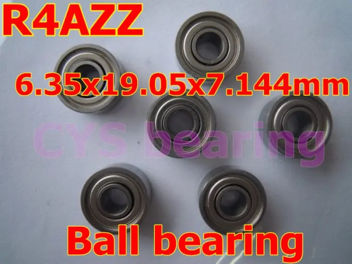 R4AZZ shielded bearing inch shaft 6.35 x19.05 x 7.144mm miniature ball | Обустройство дома