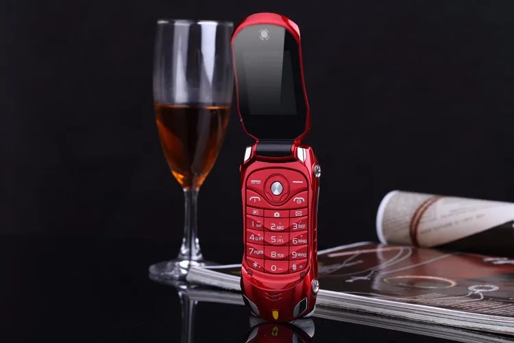 Флип-автомобиль Newmind F15 1 8 дюймов экран Dual SIM светодиодный свет с камерой Bluetooth