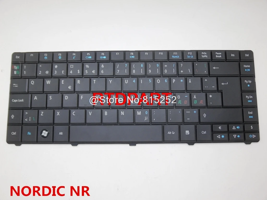 Клавиатура для Acer TM8371 8371G TM8471 8471G TM8341 английская американская Арабская AR