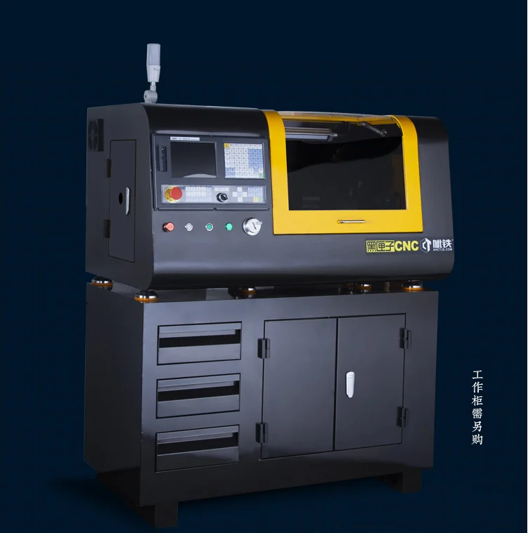 Small teaching CNC numerical control lathe numerical control car small lathe