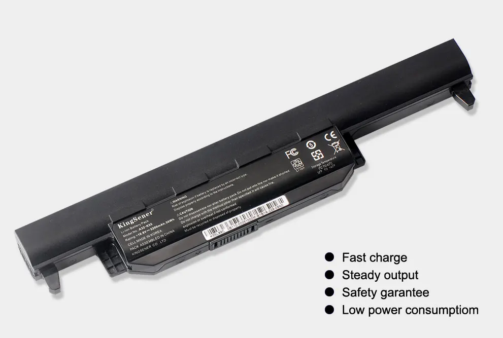 KingSener Корея сотовый A32-K55 Батарея для ASUS X45 X45A X45C X45V X45U X55 X55A X55C X55U X55V X75 X75A X75V X75VD U57 U57A U57VD