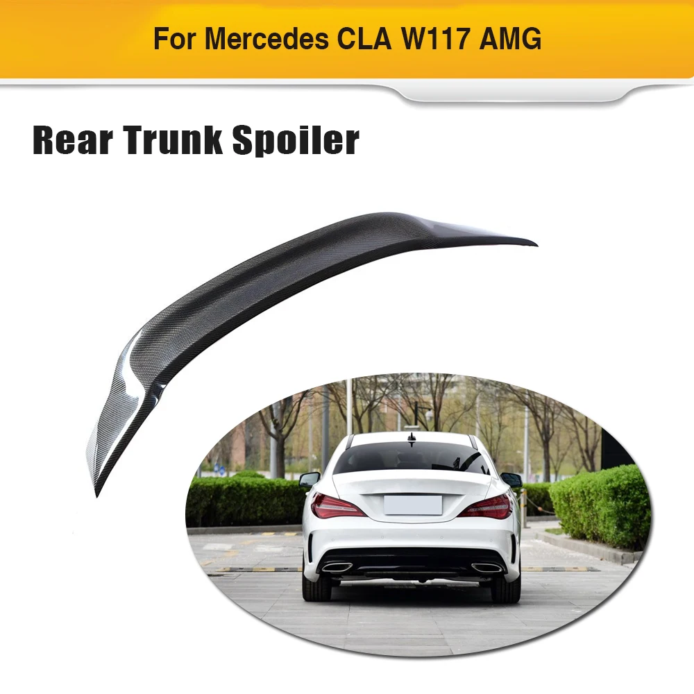 Автомобильный спойлер для заднего крыла Mercedes Benz CLA Class W117 CLA180 CLA45 AMG 2013 2019 багажника