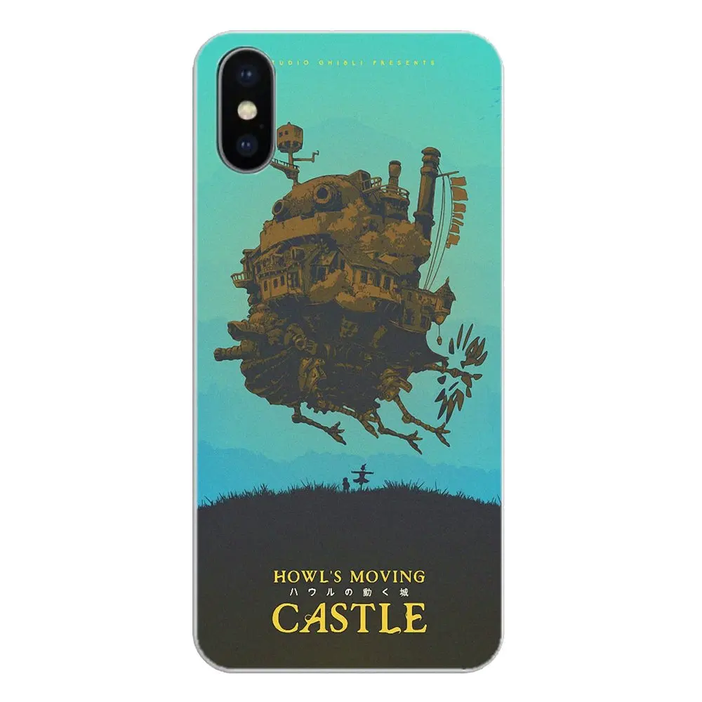 Аниме Золушка howls moving castle fan art Для Xiaomi Mi A1 A2 5X 6X 8 lite SE Pro Max Mix 2 2S 3 Mi5 Mi5S силиконовый