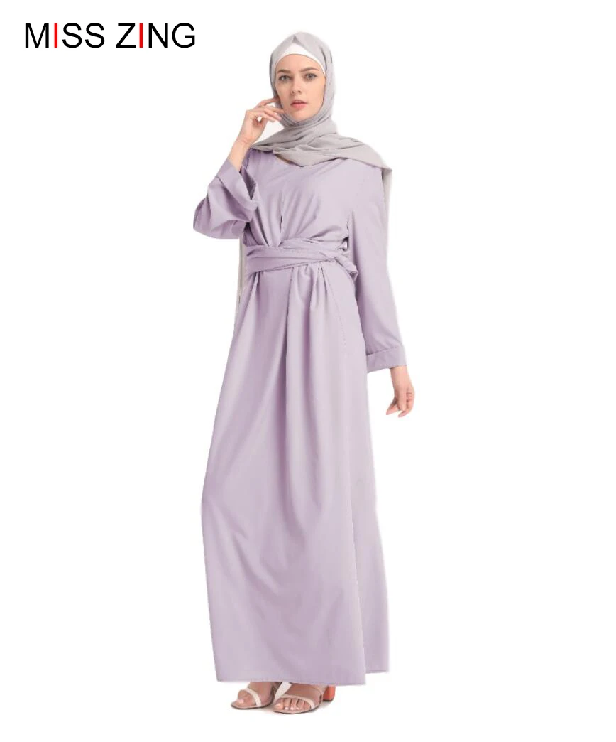 Женское платье-кимоно свободного покроя, длинное платье в стиле хиджаб