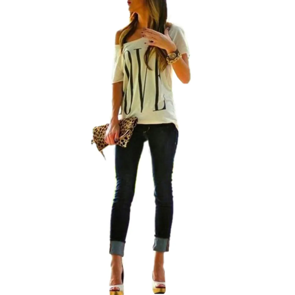 Модный корейский дизайн женские свободные хлопковые топы с открытыми плечами