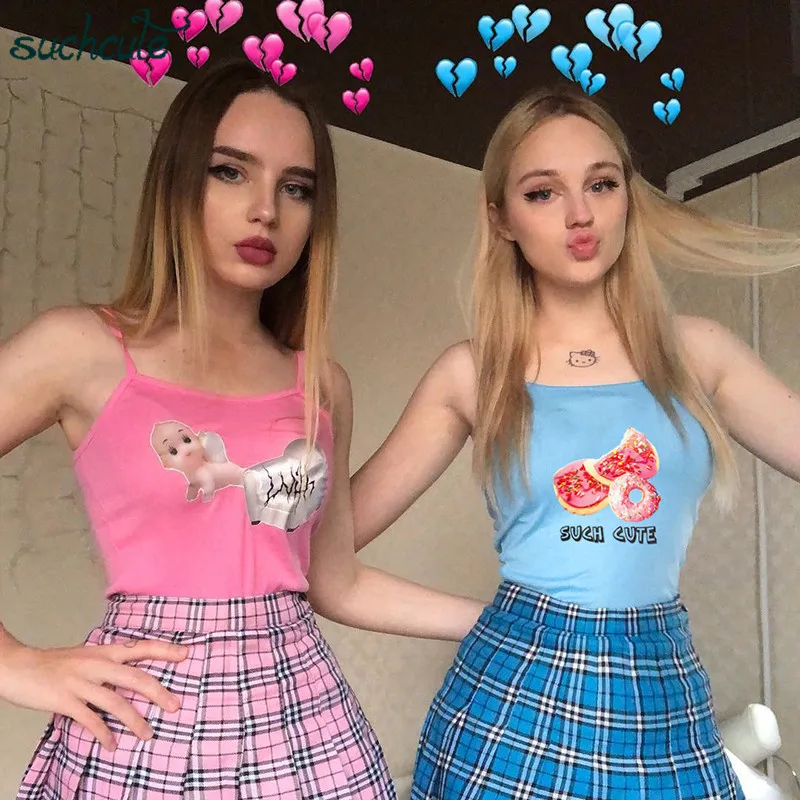 SUCHCUTE Женские топы с принтом женские рубашки пастельный укороченный Топ Повседневные Элегантные Kawaii Modis Harajuku корейский модный стиль Неоновая тема