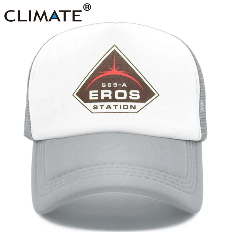 Gray CLIMATE The Expanse Кепка-бейсболка Eros станция Кепка ракета внешняя Кепка Астероидный пояс летние бейсбольные кепки в стиле хип-хоп шляпа мужская - Цвет: Gray