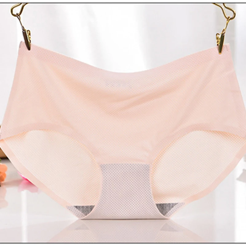 Mishitina Women's Panties Female Breathable Briefs Sexy Lingerie Cotton Transparent Underwear Calcinha Majtki Damskie |