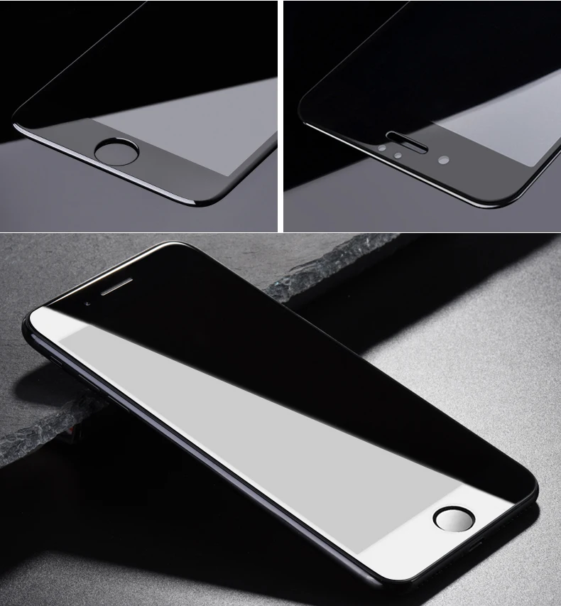 WuKong полное покрытие 5D Защита экрана для iphone 6 6s 7 8 plus 7plus закаленное стекло новое 4D
