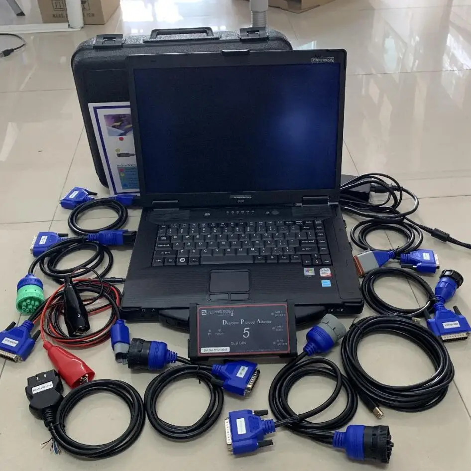 

dpa5 dearborn protocol adapter 5 truck diagnostic tool adapter full cable diagnostic tool with cf52 toughbook full direct use