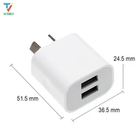 100pcslot au plug two usb ports mobile phone charger dc 5v 2a output power adapter used for samsung htc mobile phone tablet pc