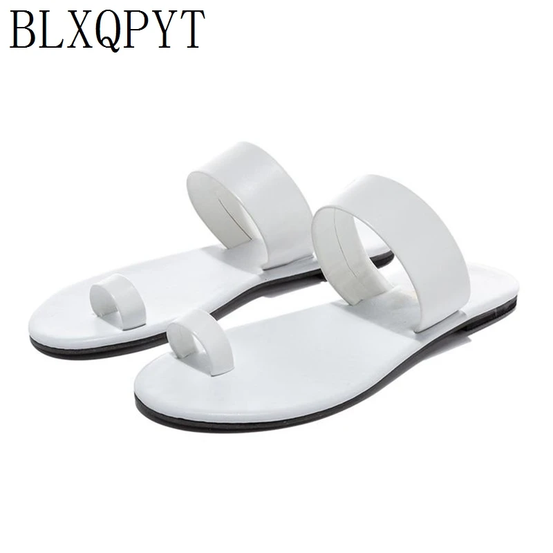

BLXQPYT Gladiator Sandals Plus Size 34-52 Women Flip Flop Tenis Feminino Summer Shoes woman Casual Home Beach Slippers 1927