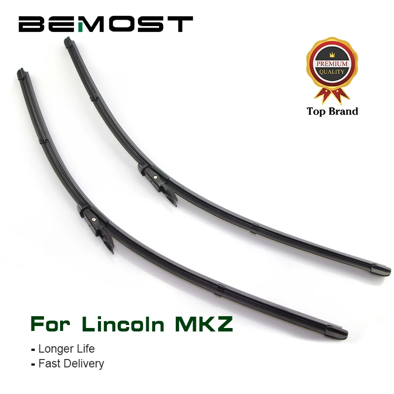 

BEMOST Car Front Window Wiper Blades For Lincoln MKZ 2007 2008 2009 2010 2011 2012 2013 2014 2015 2016 2017 Pinch Tab/U Hook