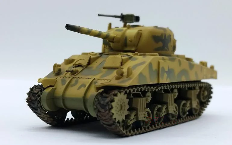 1:72 модель американского танка мировая война M4 Sherman 36253 Коллекционная Trumpeter|m4